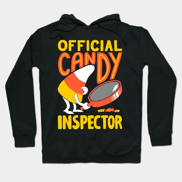 Official Candy Inspector - Halloween Hoodie by Sachpica